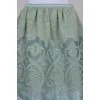 Skirt with tulle and embroidery