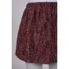 Tweed red skirt