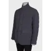 Gray men's jacket
