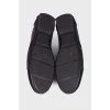 Black combo sneakers