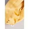 Yellow textile bag