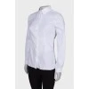 Fitted Bianco shirt with tag