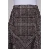 A-line wool skirt