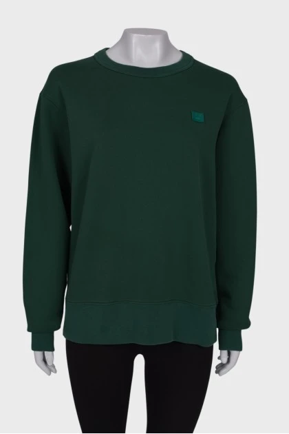 Dark green sweatshirt