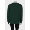 Dark green sweatshirt