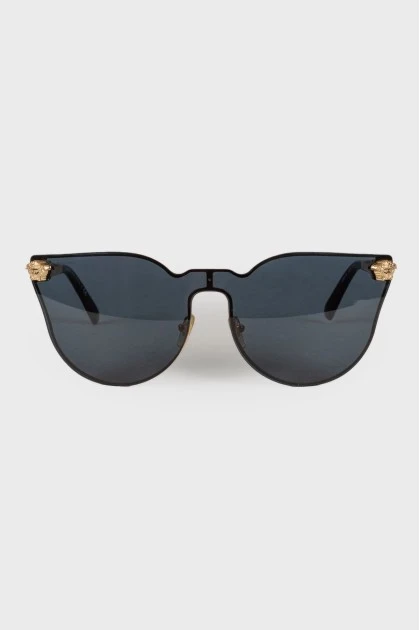 Two tone logo sunglasses