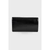 Patent leather clutch