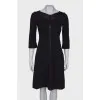 Black dress with 3/4 sleeves