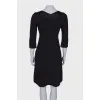 Black dress with 3/4 sleeves