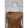Light brown silk jumpsuit