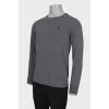Men's plain gray jumper