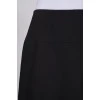 Black loose cut skirt 