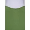 Green wild silk skirt