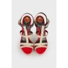 Keira sandals with tag
