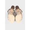 Keira sandals with tag