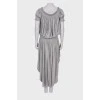 Gray mullet dress