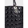 Lady Dior patent bag