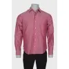 Pink men's shirt