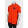 Men's embroidered polo shirt