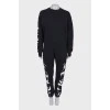 Tracksuit with abstract pattern