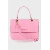 Pink embossed bag