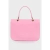 Pink embossed bag