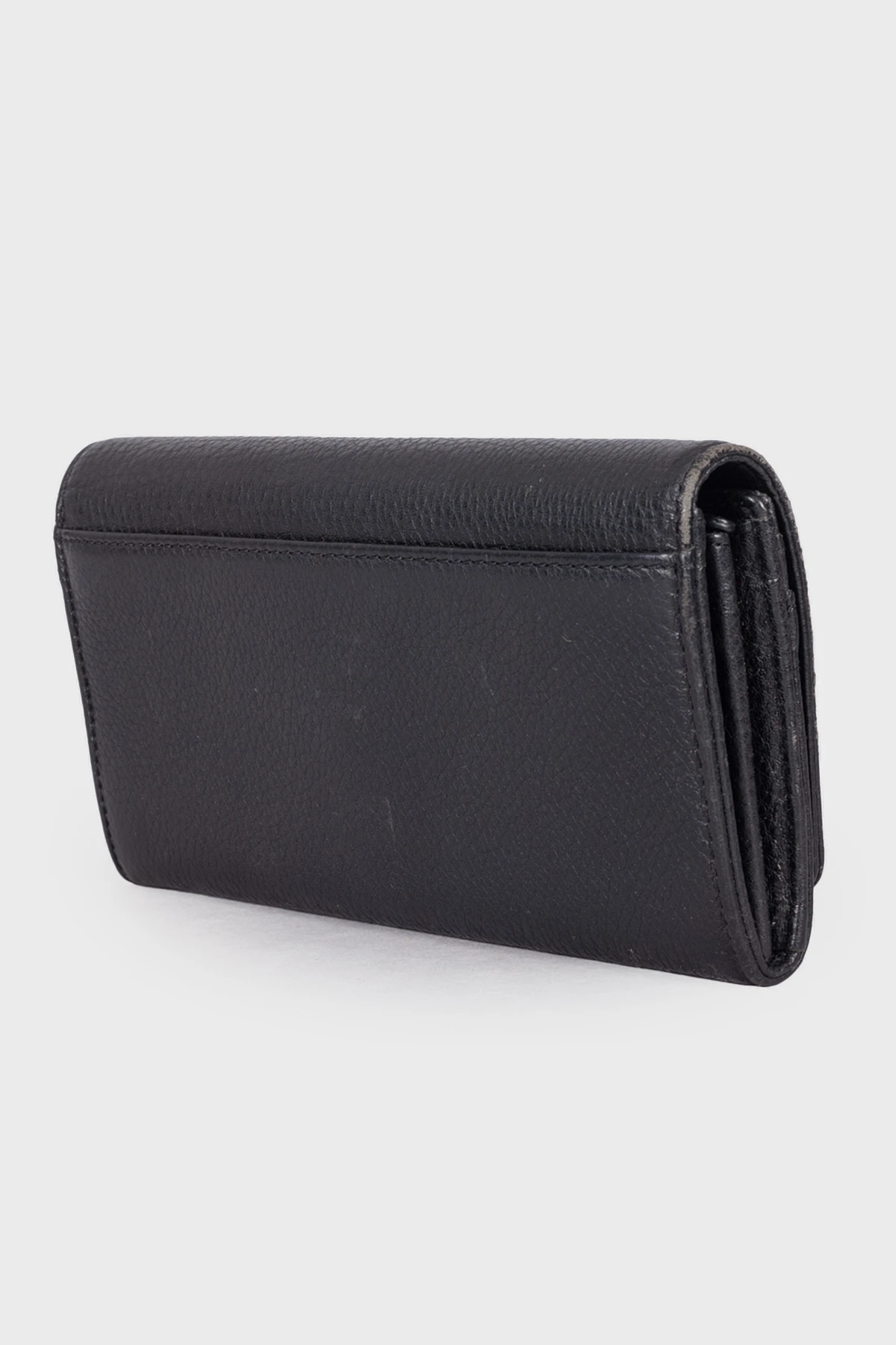 Michael Kors Black wallet with gold brand logo - ReOriginal