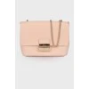 Beige patent leather bag