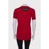 Red loose fit T-shirt