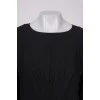 Pleated black blouse