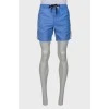 Men's shorts with brand logo