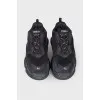 Triple S black sneakers