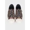 Walk'n'Dior textile sneakers