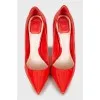 Red stiletto shoes 