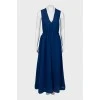 Navy blue dress with tag