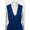 Navy blue dress with tag