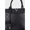 Bag Very Zipped Tote Monogram Leather
