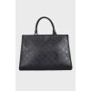 Bag Very Zipped Tote Monogram Leather