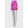 Pink skirt-shorts