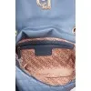 Eco-leather bag with rhinestones