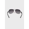 Aviator sunglasses with rhinestones