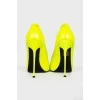 Bright yellow stilettos