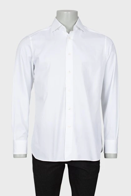 Men's white dress shirt