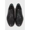 Men's leather lace-up shoes