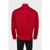 Men's red sports jacket