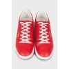 Red men's sneakers