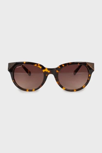 Decorated sunglasses with print