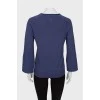 Vintage dark blue jumper