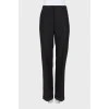 Classic wool and silk trousers