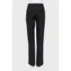 Classic wool and silk trousers